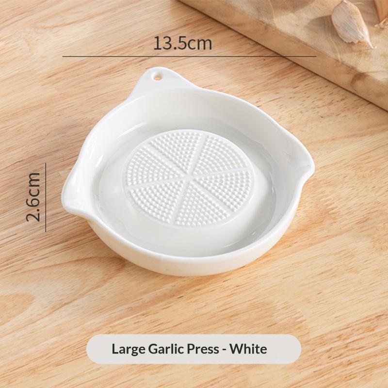 Piatto Grattugia per Aglio in Ceramica Stile Giapponese Porcellana Grattugia per Zenzero Wasabi con Beccuccio Strumento per Fare la Pasta in Cucina Articoli da Cucina