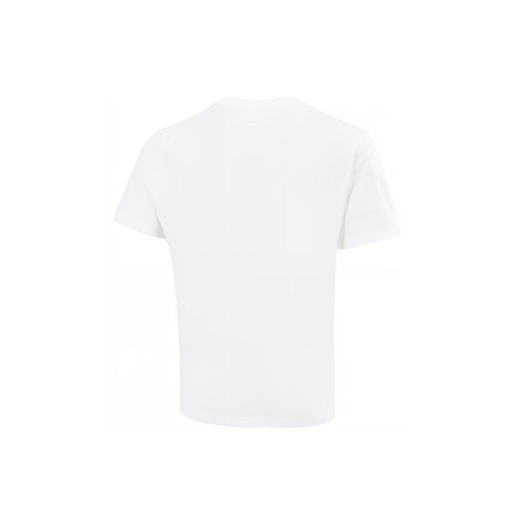 Nike T Shirts Men's White Crew Neck Moderate Straight Fit DA0448-100