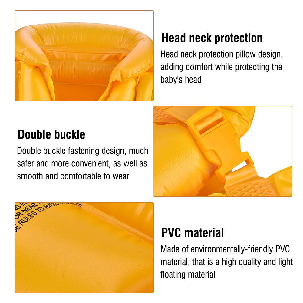 Children Swimming Safety Jackets Lifesaving Vest Life Waistcoat for Boating Drifting (L)