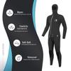 Qianxing Unisex 5mm Wetsuit Set - Cold Protection for Surfing, Winter Swimming, and Deep Diving