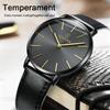 Top Ultra Thin Men's Watch Simple Business Quartz Wristwatch Men Casual Leather Belt Man Watch Clock montre homme
