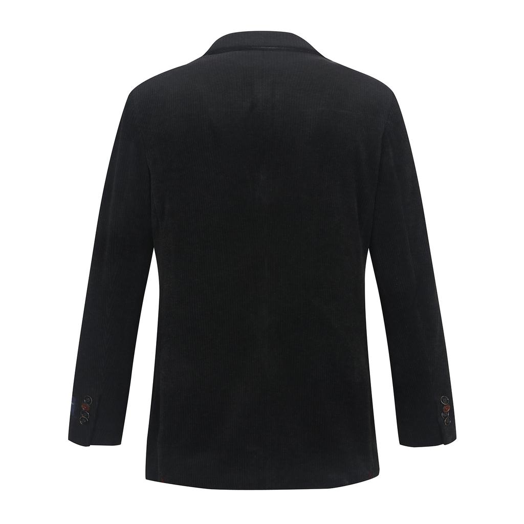Ferraromilano Roma Velvet Corduroy Jacket Charcoal (Am0Ejk40238)