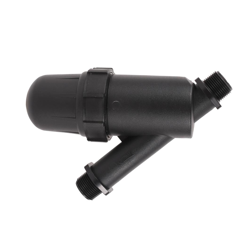 3/4" Male Thread Stainless Steel Water Filter, 120 Mesh Screen Strainer for Garden Irrigation & Misting Systems