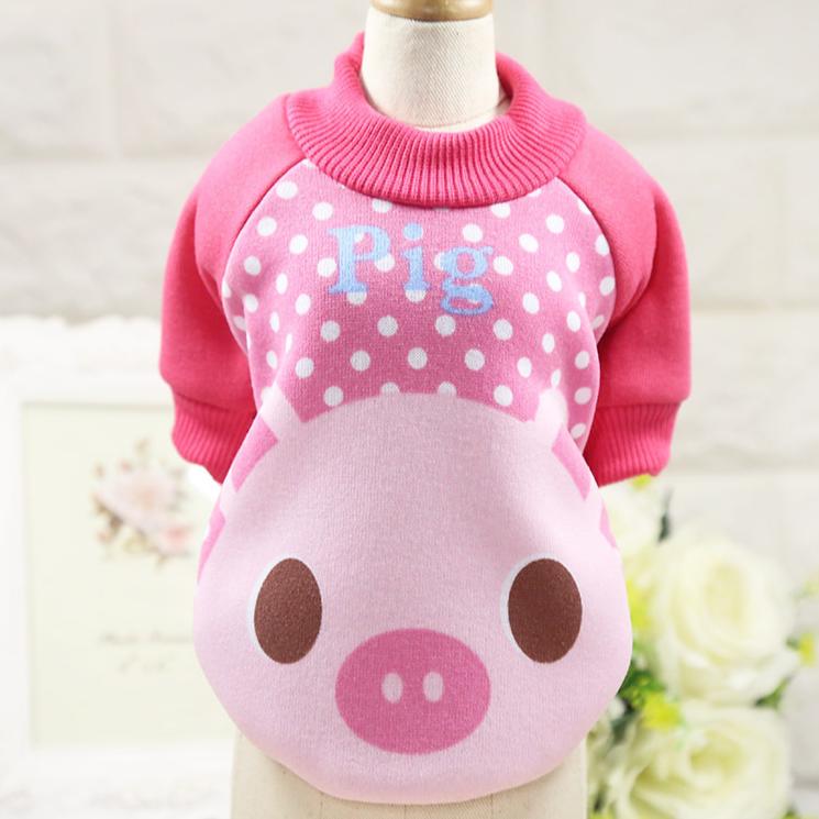 Frühling und Herbst Cartoon Hundekleidung Mode Haustierkleidung Katzenkleidung Niedlicher Hundepullover Heimtierbedarf