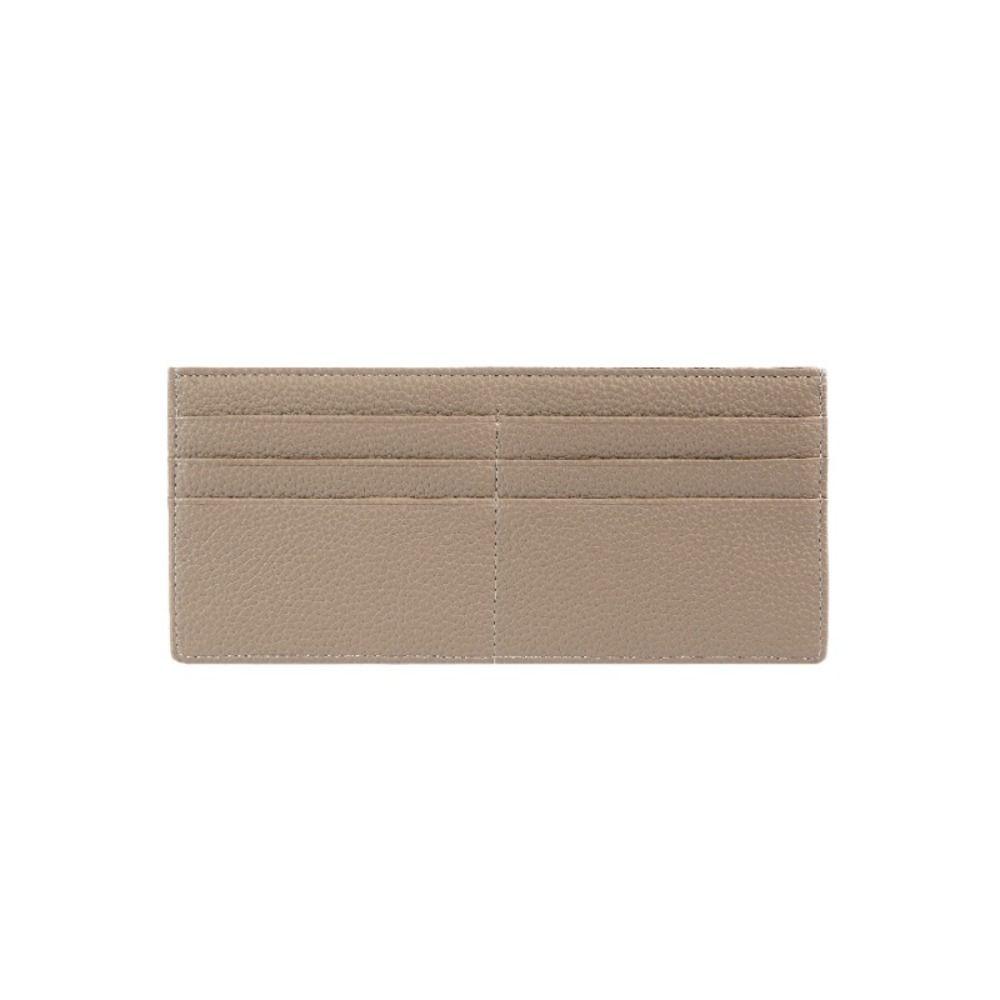PU Leather Long Wallet Korean Style Zipper Coin Purse Casual Credit Card Holder  Outdoor
