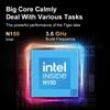 Ninkear N15 Air Laptop, 15.6 Inch 1920x1080 IPS Screen, Intel N150 4 Core Max 3.6GHz, 16GB RAM 512GB SSD