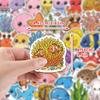 50 Cute Ocean Creature Doodle Waterproof Stickers for Phones