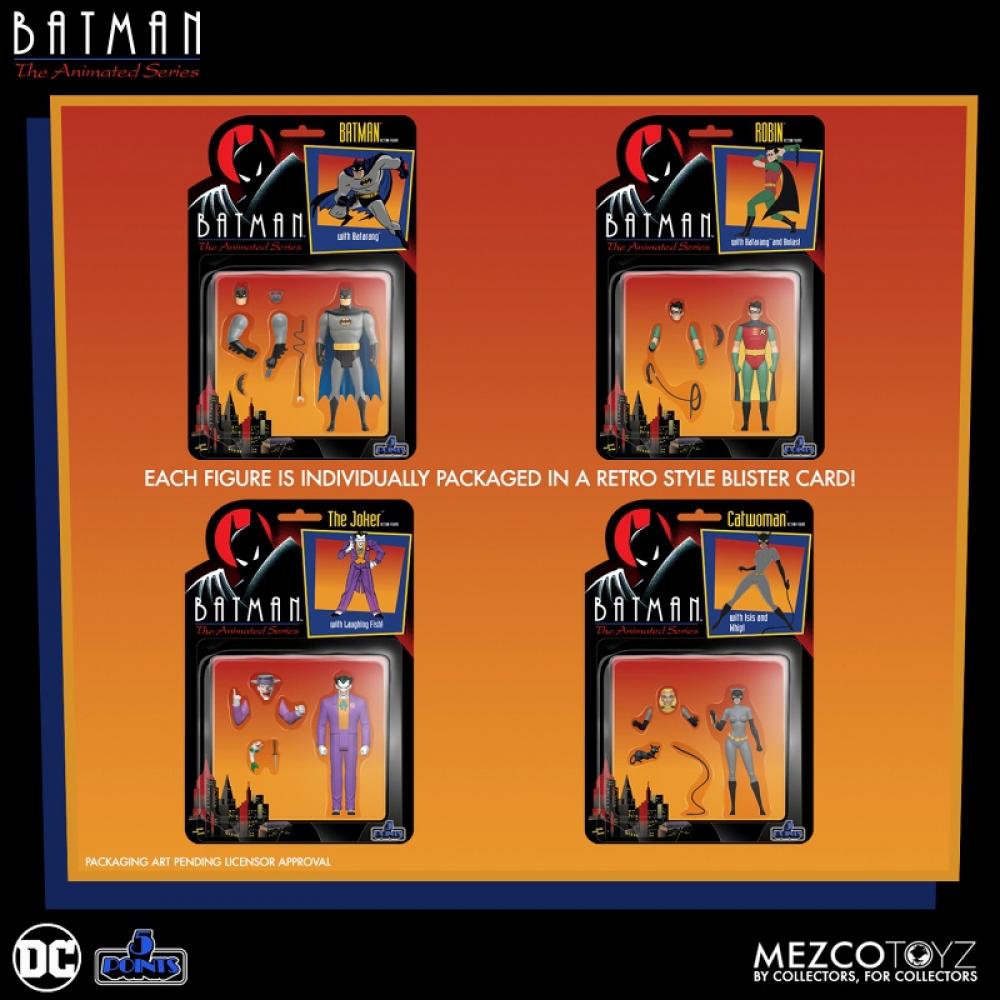 

Batman 5 Points Batman Animated Series Set Of 4 3.75 Inch Action Figures