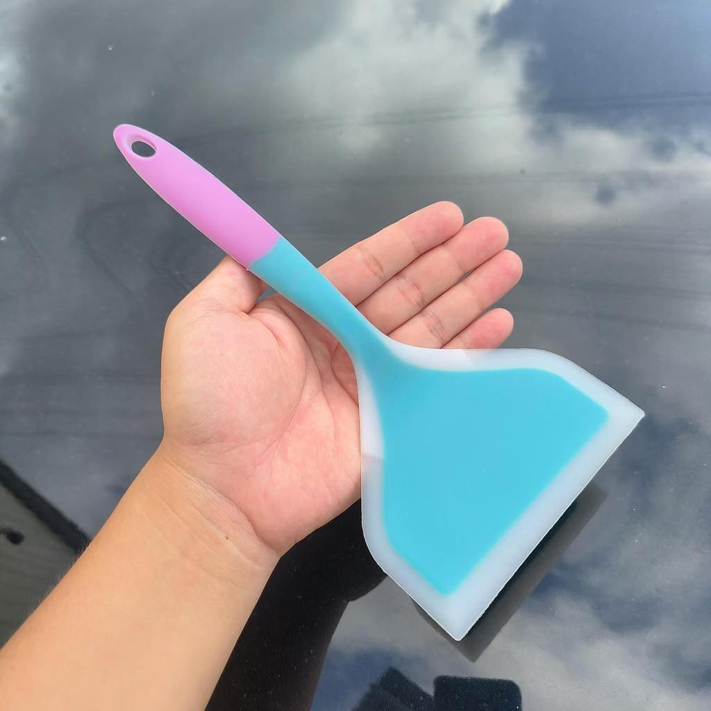 Silicone High-Temp Non-Stick Spatula for Pancakes & Stir-Fry