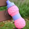 Drinking Bottle Hydrations Bottle for Biking Squeeze Water Bottle Reusing Leak Proof Sports Water Bottle for Kid Adults