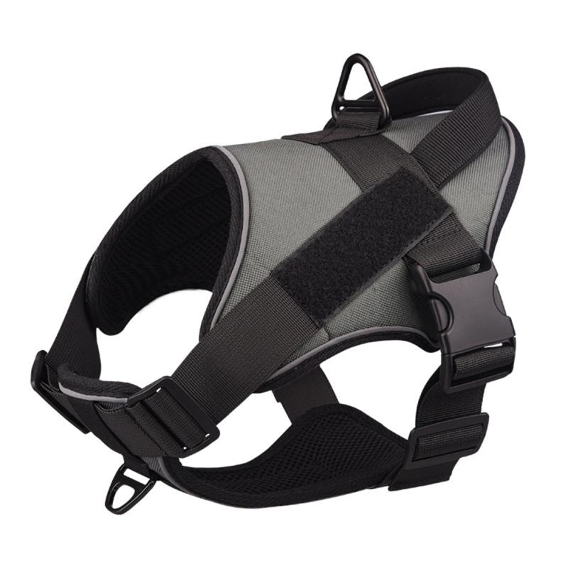 K9 Large Dog Training Harness Reflective Vest Harness Pet Traction Rope For Medium Large Dogs