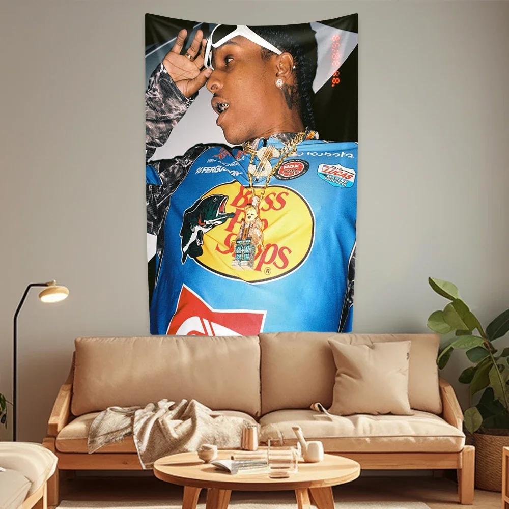 VIKAMA Urban Street Art Tapestry Large Rap Music Wall Hanging HipHop Bedroom Poster Dorm Aesthetic Decor