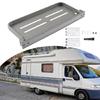Aluminum Wall Shelf Space Saving For RVs Fold Down Feature Offers Practical Storage Solution Convenient Foldable Design