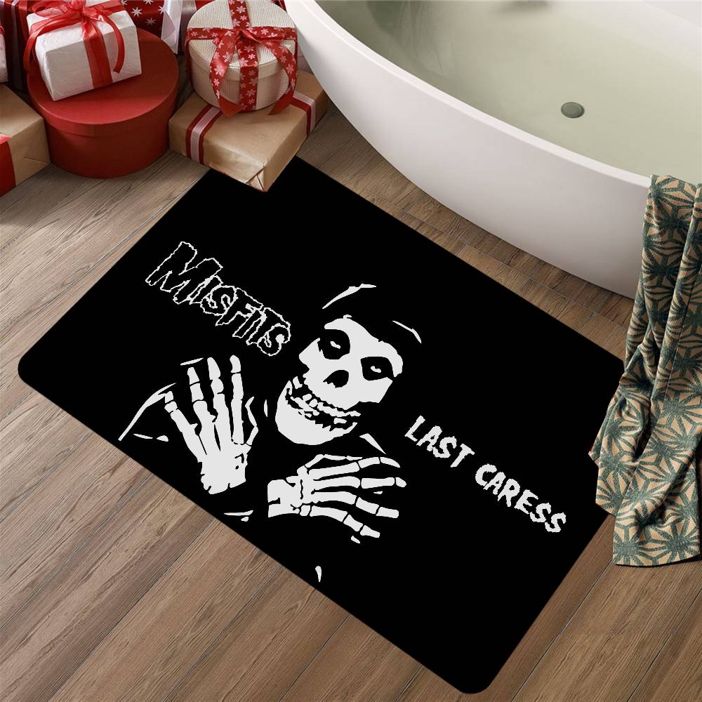 Punk Band The Misfits Door Mat Nordic Style Bedroom Living Room Doormat Home Balcony Anti-Slip Alfombra