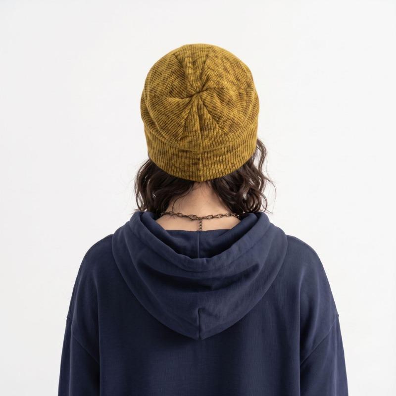 Women S Slouchy Knit Beanie Hat Windproof Earmuff Versatile Casual Cold Hat