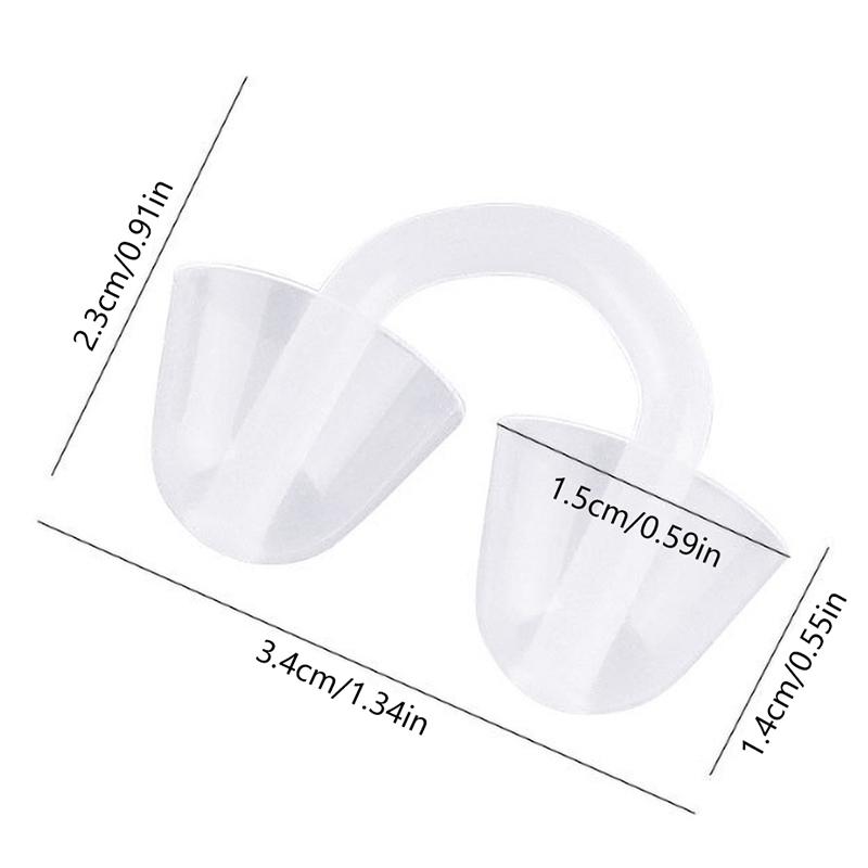 Soft Silicone Swimming Nose Clip Safety Gear Reusable Waterproof Nose Plug Prevent Choking Multicolor Swim Nose Protector