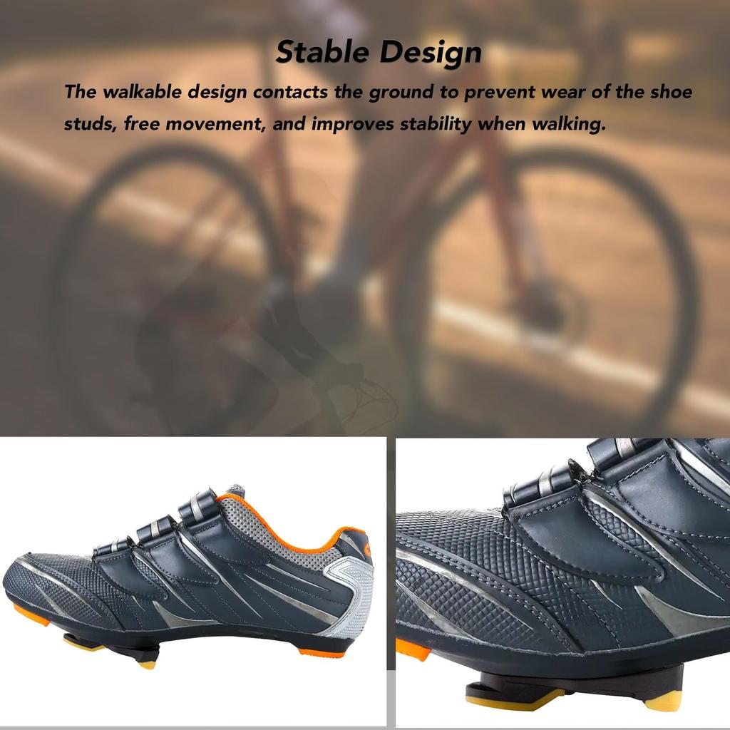 SEPSCO Bicycle SPD Cleats, Cleat Set Compatible with Shimano SPD-SL