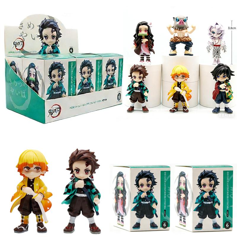 Bushiroad Palverse D emon Slayer: Kimetsu No Yaiba Anime Figurka Slepá Krabička Sv.1 Dárek k narozeninám Ozdoba Hračka Dárek