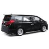 Heimanba Toyota Alphard 2023 Diecast Miniaturauto H1162 1/18 / (Schwarz BK)