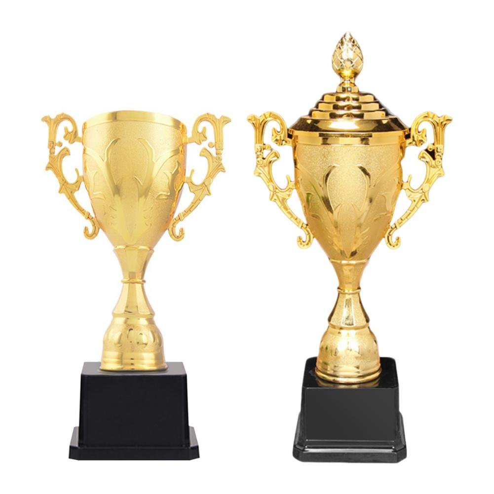 Personal Award Trophy with Base Trophy Cup 21.5/21cm Plastic Creative Achievement Prize Award Trophy for Sports Tournaments
