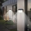 Motion Sensing Smart Light,Always-On,Ambient Lighting. 132 LEDs Super Bright, Easy Install No Wires, Weatherproof for Fence, Patio, Driveway