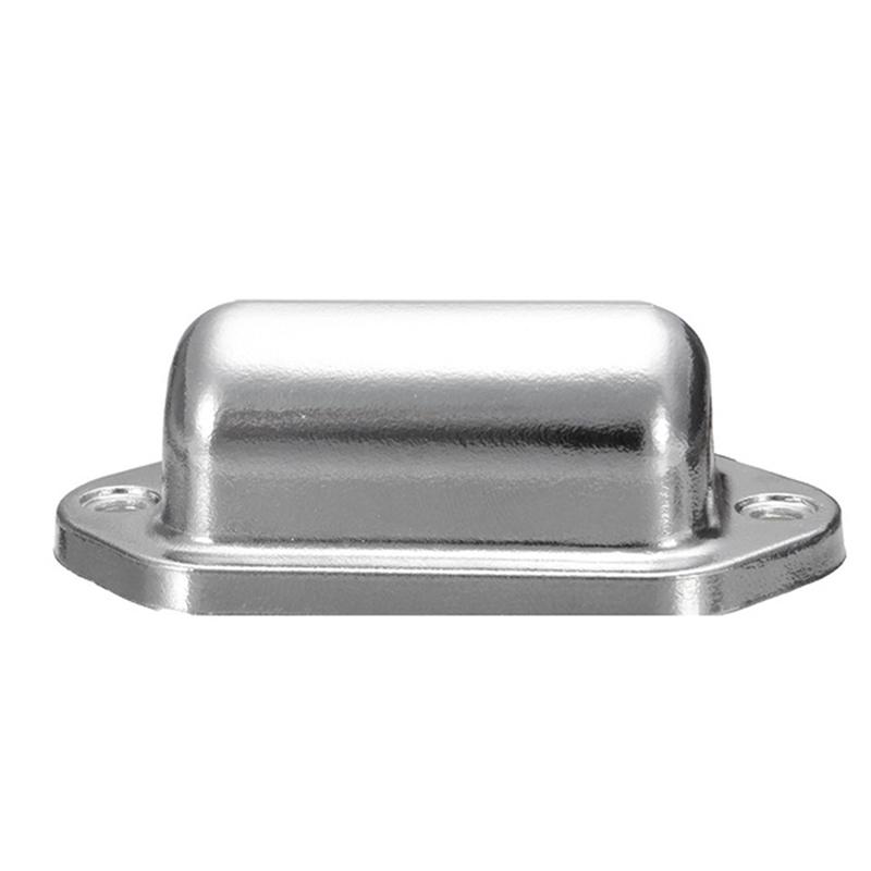 1X Chrome 6Led License Number Plate Tag Interior Step Light For Boat Rv Trailer