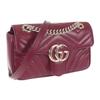 446744AADPJ6207 Shoulder Bag Rosso Ancora/Bordeaux Leather Women