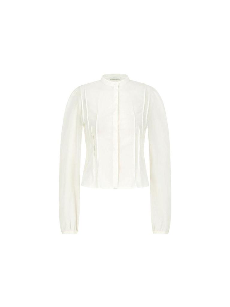 3-Day Korean Spring/Summer Solid Pleated Skirt & Slim-Fit Shirt for Women