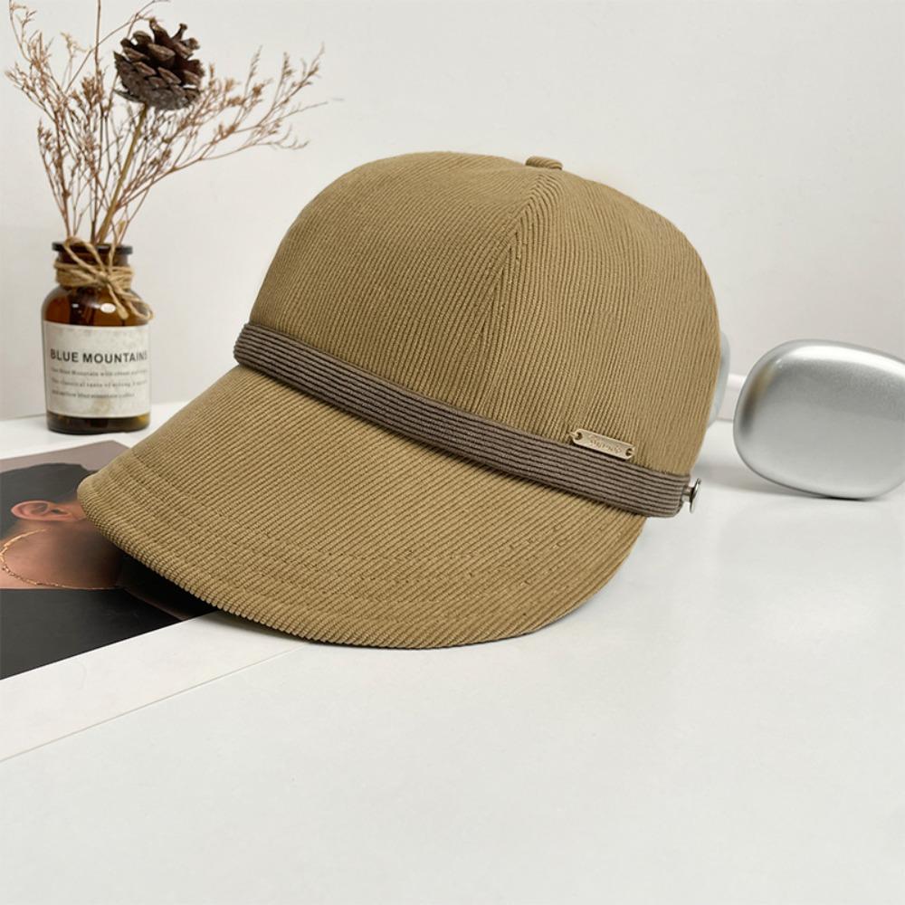 

Регулируемая бейсболка, вельветовая шляпа рыбака, новая шляпа с утиным язычком, для спорта на открытом воздухе хаки