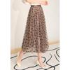 Long Tulle Brown [KANO SEIKA] Women's Skirt, (Bow Tie)