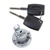 Ignition Lock Cylinder Switch with 2 Key Shells For 11-19 Ford Fiesta BE8Z11582B