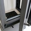 Freestanding Fireplace Stove KRATKI THOR VIEW 8kW Ø150 External Chimney Set with a Closing Door