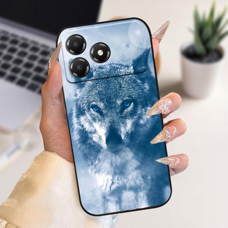 Phone Case For ZTE Blade A36 BladeA36 Fashion Cartoon TPU Soft Silicone Back Cover For Nubia A36 4G Z2472 Camera Protective Capa