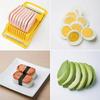 1pc Luncheon Meat Slicer Multifunctional Stainless Steel Ham Fruit Vegetables Egg Cheese Slicer Household Kitchen Cutting Gadget