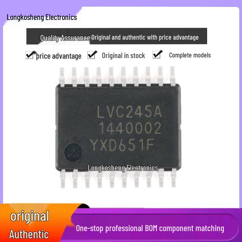 

74LVC245APW Octal Bus Transceiver, TSSOP-20, Tri-state Outputs