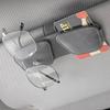 Multifunctional Sunglasses Holder Magnetic Card Holder Convenient Car Sun Visor Clip  Car Interior