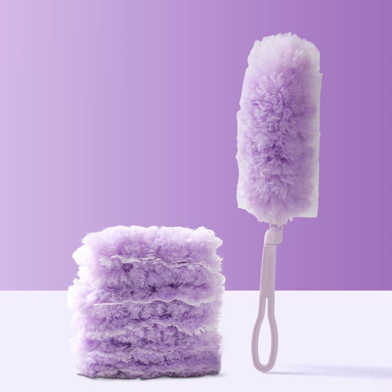 

Двусторонний 360 ° электростатический осадитель для очистки пыли паутины одноразовая щетка для крыш и рабочего стола