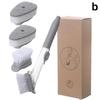 Kitchen Cleaning Brush 2 In 1 Long Handle Cleaing Brush with Removable Brush Sponge Dispenser Dishwashing Brush
