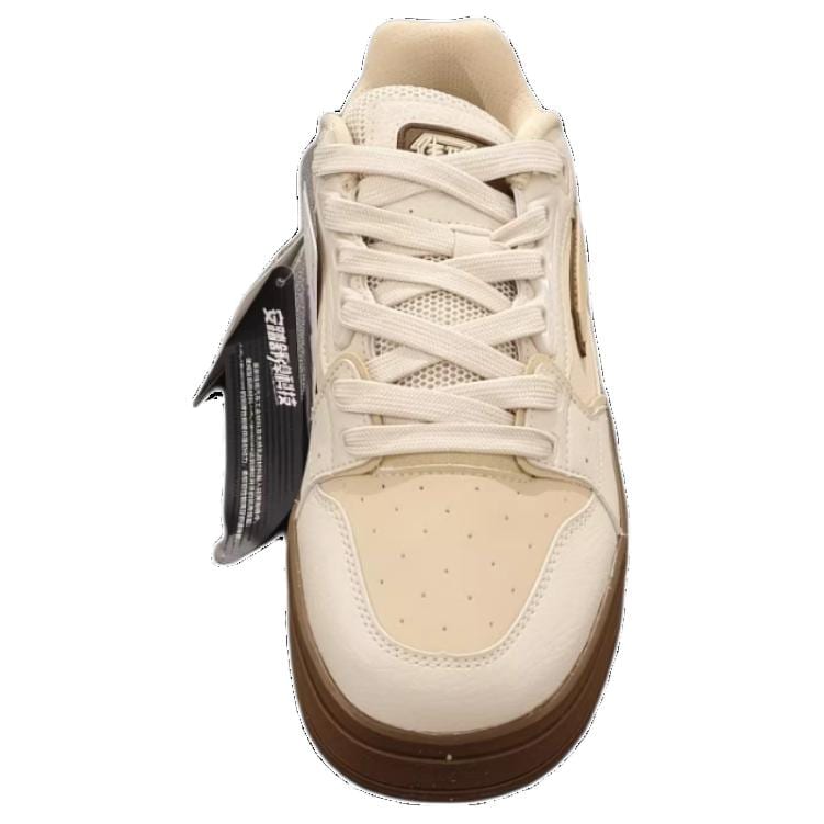 Anta Street Lite Abrasion Resistant Balance Abrasion Resistant Balance Low Top Skateboard Shoes Men's Beige Brown 112438052-7