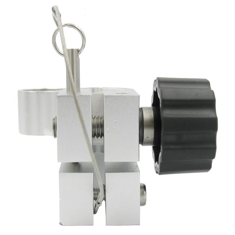 White Universal Carbon Fiber Rod Centering Rod Horizontal Bubble Bead Assembly 25mm Rod Leveling Tool Level Bubble