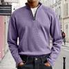 Men's Casual Pullover Lightweight Neck Sweatshirt Long Sleeve Shirts