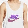 Nike Sportswear Printed Letter Basketball Tank Top Men Tops White DD1345-100