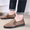 Fashion Men Sneakers New Summer Breathable Hollow Mens Casual Loafers Mesh Non-slip Wear-resistant Thin Men Casual Shoes