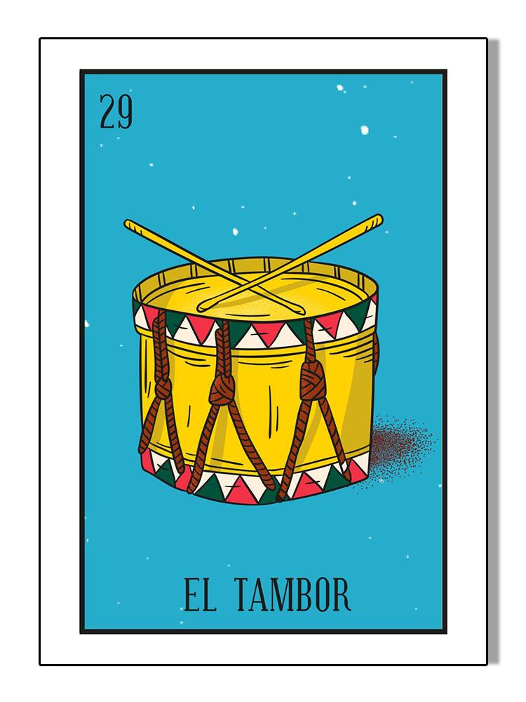 Abstraktní mexická loterie kreslený plakátový tisk plátno malba papoušek srdce severské nástěnné umění pro obývací pokoj domácí dekorace