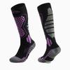 Unisex Thermal Compression Ski Socks - Non-Slip, Quick-Dry, Breathable and Sweat-Wicking for Outdoor Activities