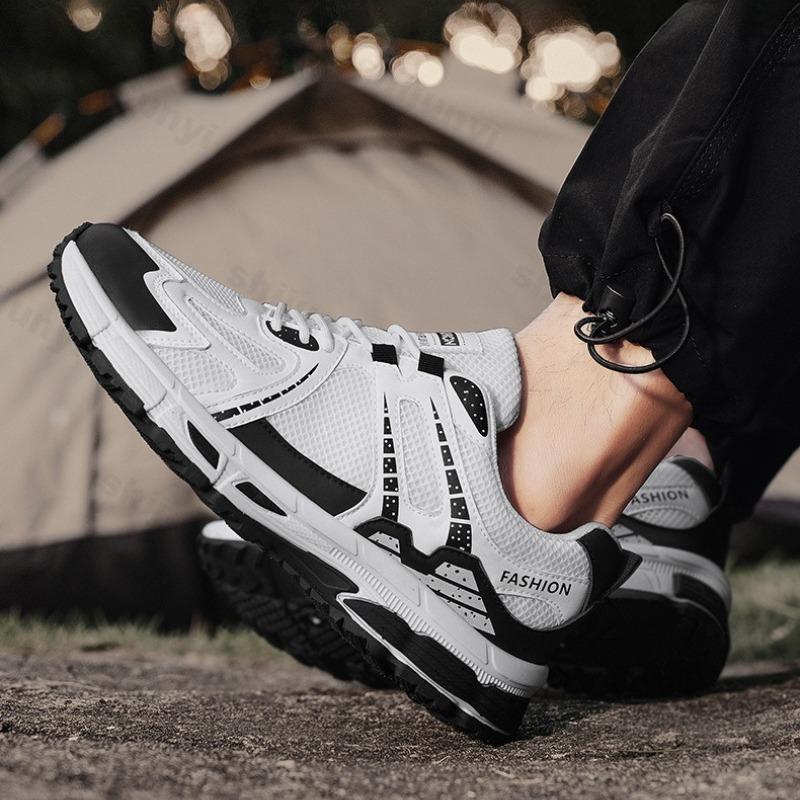 Fashion Men's Shoes 2025 New Style Summer Mesh Breathable Casual Outdoor Sports Niche Designed Thick Soled Fashion Trend Chunky sneakers