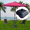 Umbrella Base Parasol Water Filled Square Heavy Duty Stable Versatile Holder for