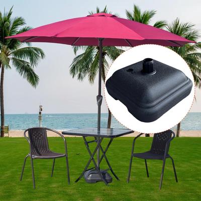 Sonnenschirmständer Sonnenschirm Wasserbefüllt Quadratisch Robuste Stabile Vielseitige Halterung für