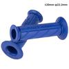 Kijima 201-6719 Motorcycle Parts NICE Neo Grip L120 22.2 mm Through Universal Blue
