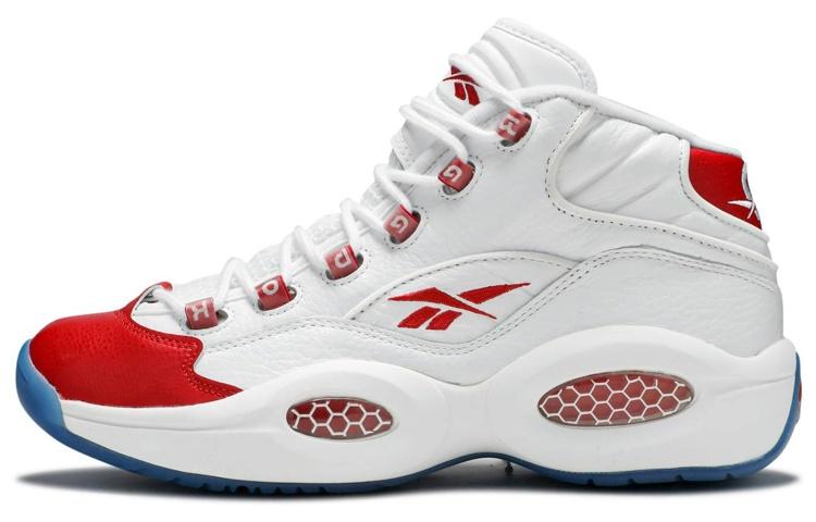 Reebok Question Mid Белый Жемчужный Красный 79757 40.5